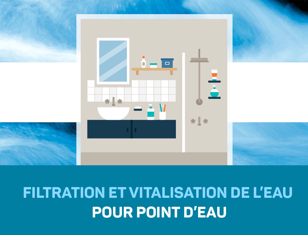 Filtration et Vitalisation de l'eau pour un point d'eau