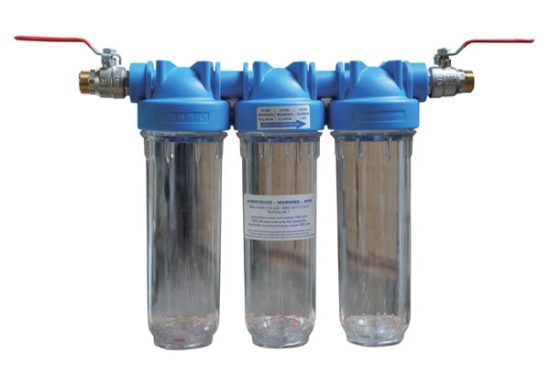 Filtration maison 3 niveaux 10″